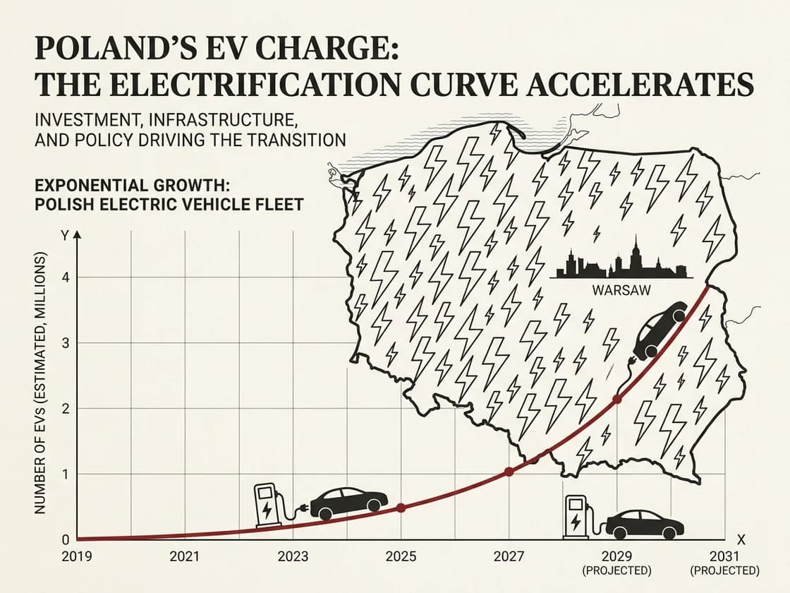 Czy Polska jedzie elektryczna? Analiza danych EAFO 2019–2025 i CEPiK