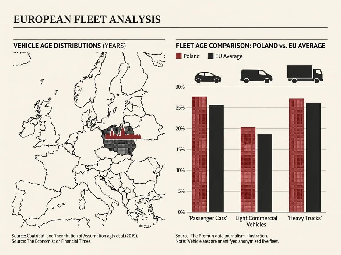 Polska motoryzacja na tle Unii Europejskiej — gdzie jesteśmy?